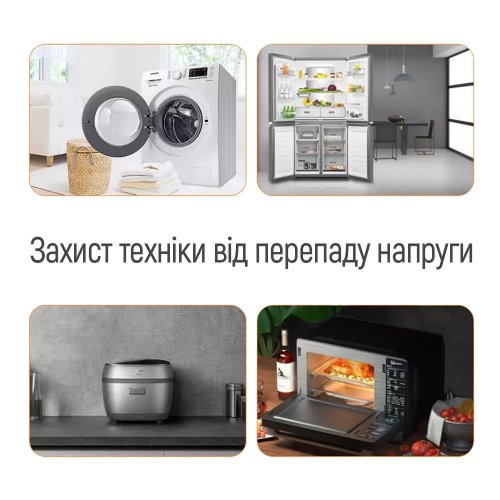 Уценка реле напряжения ColorWay DS2 1 розетка 16А (CW-VR16-02D) White (Вскрытая упаковка, 920431) купить в Украине | Telemart фото