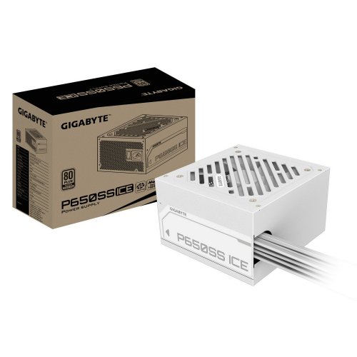 Уцінка блок живлення Gigabyte P650SS 650W (GP-P650SS ICE) White (Розкрита упаковка, 920441) купити в Україні | Telemart фото