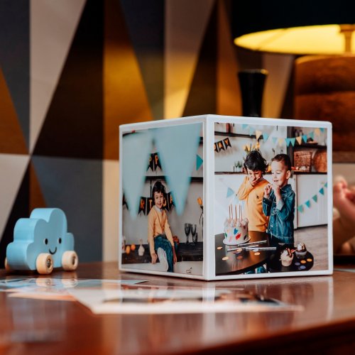 Набір для створення фотокуба Canon PP-201 Photo Paper Plus Glossy II 13х13см 265г/м2 40арк. (2311B077) купити в Україні | Telemart фото
