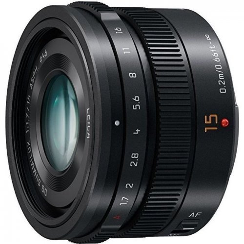 Объектив Panasonic Leica DG Summilux 15mm f/1.7 ASPH (H-X015E9-K) Black купить в Украине | Telemart фото