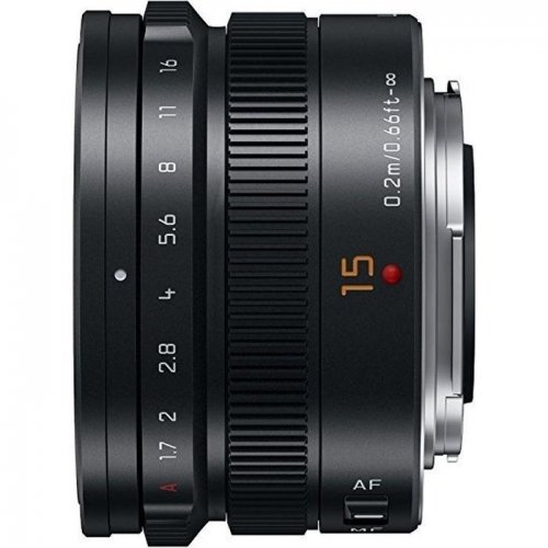 Объектив Panasonic Leica DG Summilux 15mm f/1.7 ASPH (H-X015E9-K) Black купить в Украине | Telemart фото