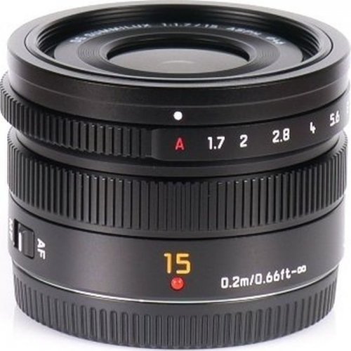 Объектив Panasonic Leica DG Summilux 15mm f/1.7 ASPH (H-X015E9-K) Black купить в Украине | Telemart фото
