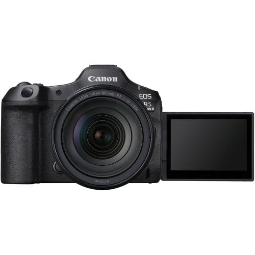 Бездзеркальний фотоапарат Canon EOS R5 Kit (RF 24-105mm) L IS USM (4147C013) Black купити в Україні | Telemart фото