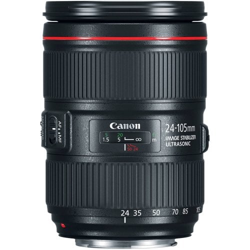 Бездзеркальний фотоапарат Canon EOS R5 Kit (RF 24-105mm) L IS USM (4147C013) Black купити в Україні | Telemart фото