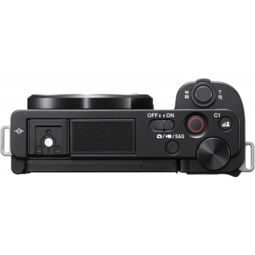 Беззеркальный фотоаппарат Sony ZV-E10 Body (ZVE10B.CEC) Black купить в Украине | Telemart фото