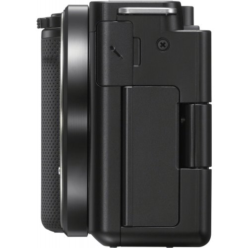 Беззеркальный фотоаппарат Sony ZV-E10 Body (ZVE10B.CEC) Black купить в Украине | Telemart фото