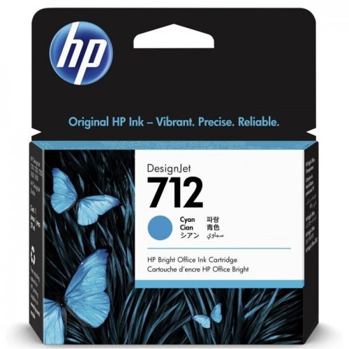 Картридж HP 712 29ml (3ED67A) Cyan купить в Украине | Telemart фото