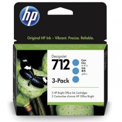 Картридж HP 712 3-Pack 29ml (3ED77A) Cyan