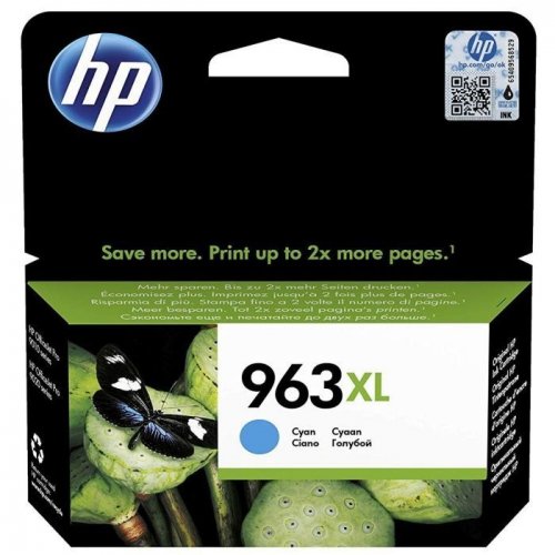 Картридж HP 963XL (3JA27AE) Cyan купити в Україні | Telemart фото