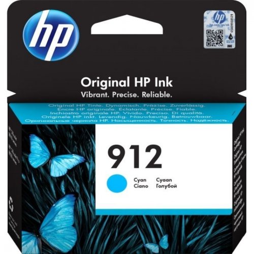 Картридж HP 912 (3YL77AE) Cyan купити в Україні | Telemart фото