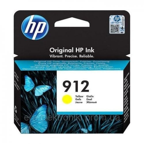 Картридж HP 912 (3YL79AE) Yellow купити в Україні | Telemart фото