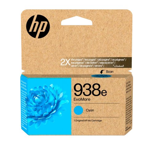 Картридж HP 938e (4S6X9PE) Cyan купить в Украине | Telemart фото