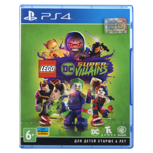 Купить Игра LEGO DC Super-Villains (PS4) Blu-ray (2216869) - цена в Харькове, Киеве, Днепре, Одессе
в интернет-магазине Telemart фото