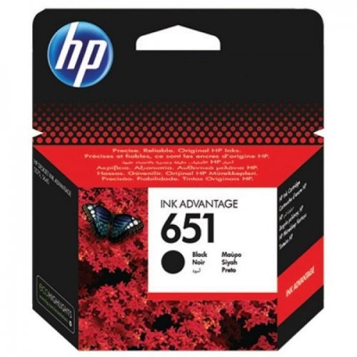 Картридж HP 651 (C2P10AE) Black купити в Україні | Telemart фото