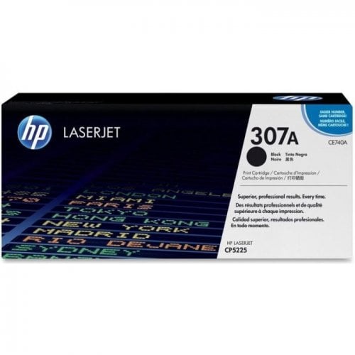 Картридж HP 307A (CE740A) Black купити в Україні | Telemart фото