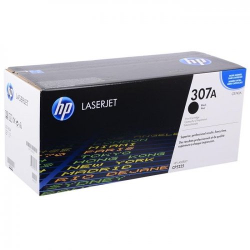 Картридж HP 307A (CE740A) Black купити в Україні | Telemart фото