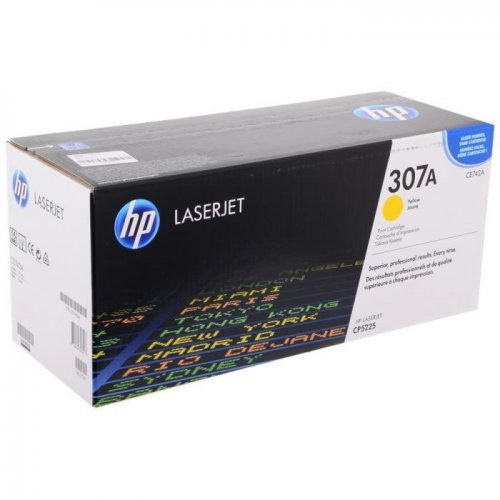 Картридж HP 307A (CE742A) Yellow купити в Україні | Telemart фото