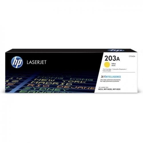 Картридж HP 203A (CF542A) Yellow купити в Україні | Telemart фото