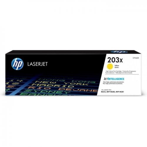 Картридж HP 203X (CF542X) Yellow купити в Україні | Telemart фото