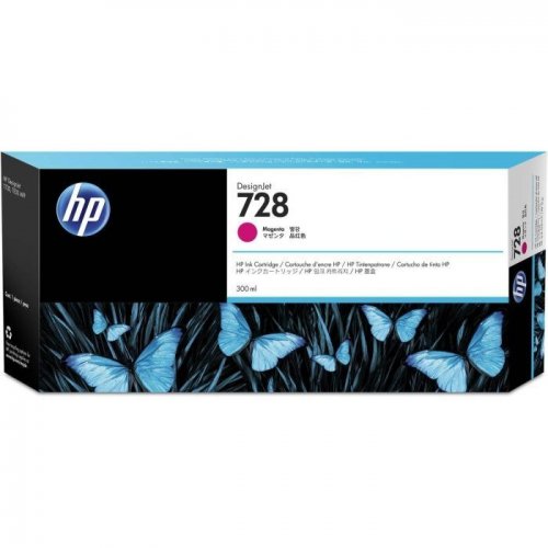 Картридж HP 728 300ml (F9K16A) Magenta купити в Україні | Telemart фото