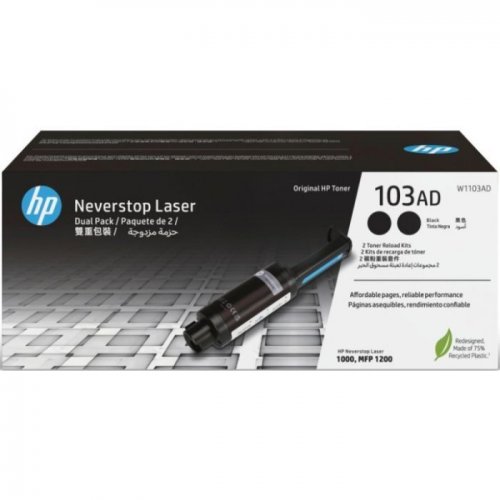 Картридж HP 103AD (W1103AD) Black купити в Україні | Telemart фото