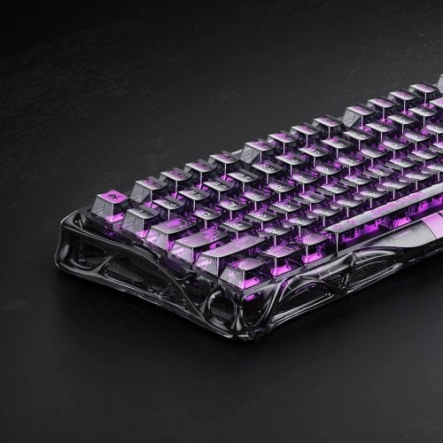 Уценка клавиатура GravaStar Mercury V75 Lite RGB GravaStar Blackcore (GSV75LITE_XTAL_BLK) Transparent Black (Повреждена упаковка, 920703) купить в Украине | Telemart фото