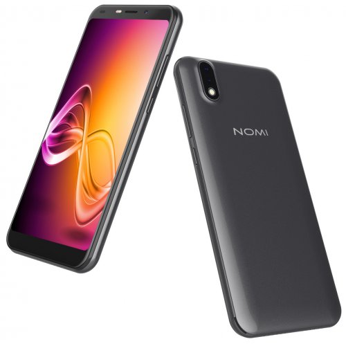 Мобільний телефон Nomi i5710 Infinity X1 1/16GB Grey купити в Україні: Київ, Львів, Хмельницький, Тернопіль, Івано-Франківськ | Низька ціна, відгуки, характеристики від TELEMART фото