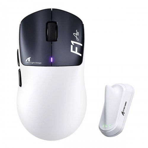 Миша Attack Shark F1 Air (AS-6979033730816-WB) White/Black купити в Україні | Telemart фото