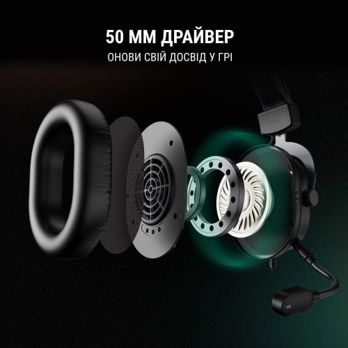 Уценка наушники Fifine H6 RGB White (Вскрытая упаковка, 920860) купить в Украине | Telemart фото