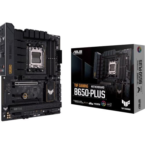 Материнська плата Asus TUF GAMING B650-PLUS (sAM5, AMD B650) (Відновлено продавцем, 920871) купити в Україні | Telemart фото