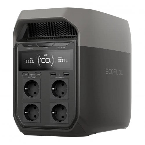 Уценка зарядная станция EcoFlow DELTA 3 1800W 1024Wh (Вскрытая упаковка, 920876) купить в Украине | Telemart фото