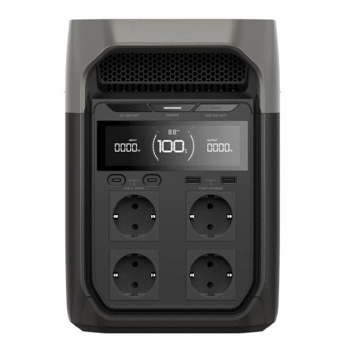 Уценка зарядная станция EcoFlow DELTA 3 1800W 1024Wh (Вскрытая упаковка, 920876) купить в Украине | Telemart фото