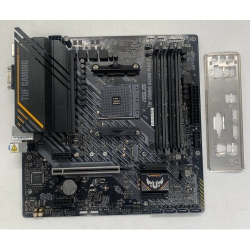 Материнська плата Asus TUF GAMING A520M-PLUS II (sAM4, A520) (Відновлено продавцем, 920909) купити в Україні | Telemart фото