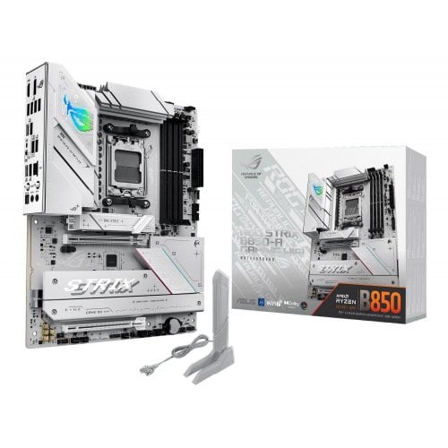Материнська плата Asus ROG STRIX B850-A GAMING WIFI (sAM5, AMD B850) (Відновлено продавцем, 920994) купити в Україні | Telemart фото