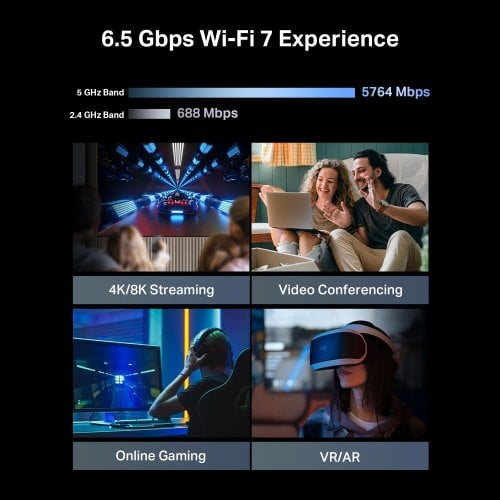 Уценка wi-fi роутер TP-LINK Archer BE400 (Вскрытая упаковка, 920997) купить в Украине | Telemart фото