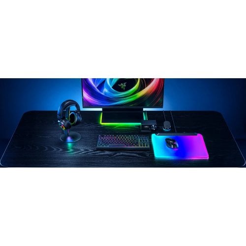 Підставка для навушників Razer Base Station V3 Chroma (RC21-02360100-R3M1) Black купити в Україні | Telemart фото