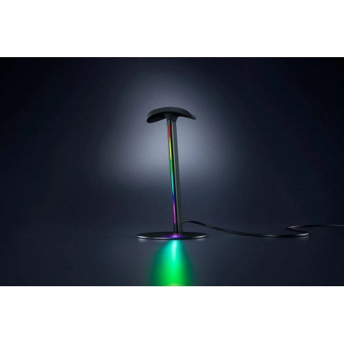 Підставка для навушників Razer Base Station V3 Chroma (RC21-02360100-R3M1) Black купити в Україні | Telemart фото