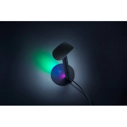 Підставка для навушників Razer Base Station V3 Chroma (RC21-02360100-R3M1) Black купити в Україні | Telemart фото