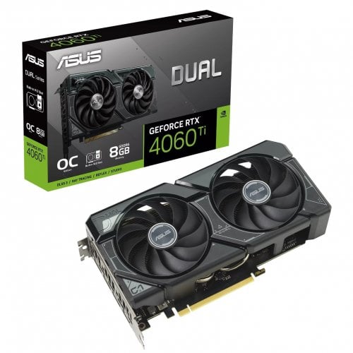 Видеокарта Asus GeForce RTX 4060 Ti Dual SSD OC 8192MB (DUAL-RTX4060TI-O8G-SSD) (Восстановлено продавцом, 921024) купить в Украине | Telemart фото