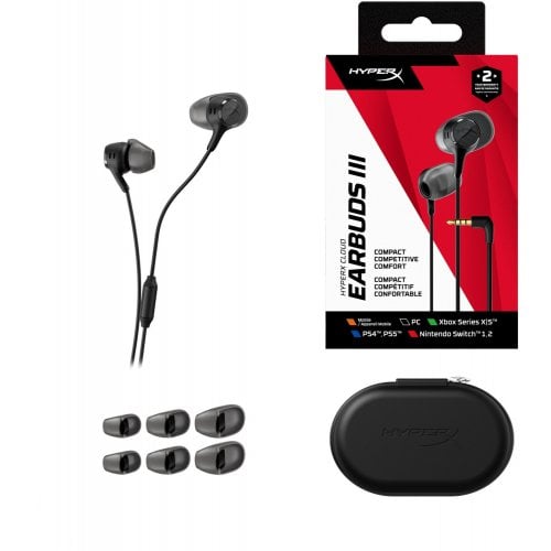 Наушники HyperX Cloud Earbuds III (BN7R9AA) Black купить в Украине | Telemart фото