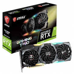 Фото MSI GeForce RTX 2080 GAMING TRIO 8192MB (RTX 2080 GAMING TRIO)