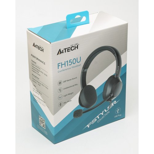 Наушники A4Tech FH150U Black купить в Украине | Telemart фото