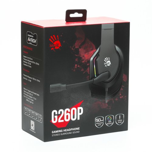 Наушники A4Tech Bloody G260p Black купить в Украине | Telemart фото