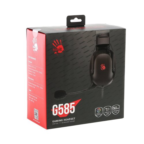Наушники A4Tech Bloody G585 Black купить в Украине | Telemart фото