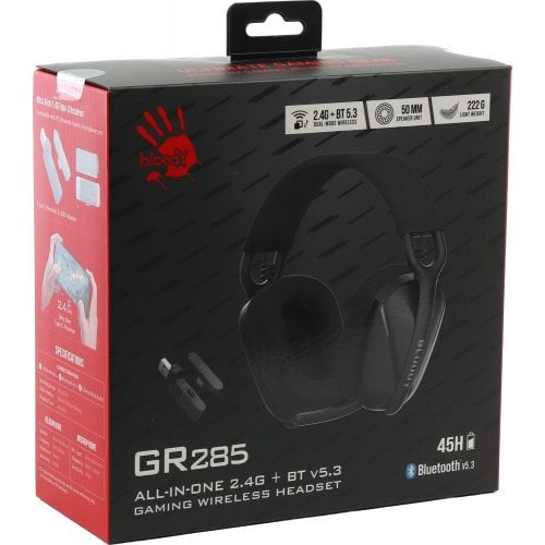 Наушники A4Tech Bloody GR285 Sports Black купить в Украине | Telemart фото