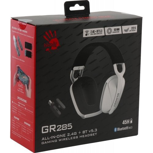 Наушники A4Tech Bloody GR285 Sports White купить в Украине | Telemart фото