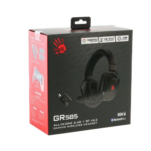 Наушники A4Tech Bloody GR585 Black купить в Украине | Telemart фото