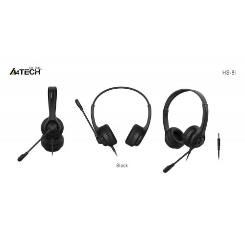 Наушники A4Tech HS-8i Black купить в Украине | Telemart фото