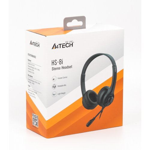 Наушники A4Tech HS-8i Black купить в Украине | Telemart фото