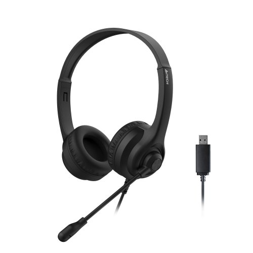 Наушники A4Tech HU-8 Black купить в Украине | Telemart фото